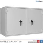 Paper Star Light 60 Dokumententresor – 28 Aktenordner – Einbruchschutz S2 / Feuerprüfung 30m