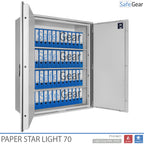 Paper Star Light 70 Dokumententresor – 56 Aktenordner – Einbruchschutz S2 / Feuerprüfung 30m