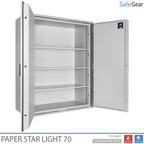 Paper Star Light 70 Dokumententresor – 56 Aktenordner – Einbruchschutz S2 / Feuerprüfung 30m