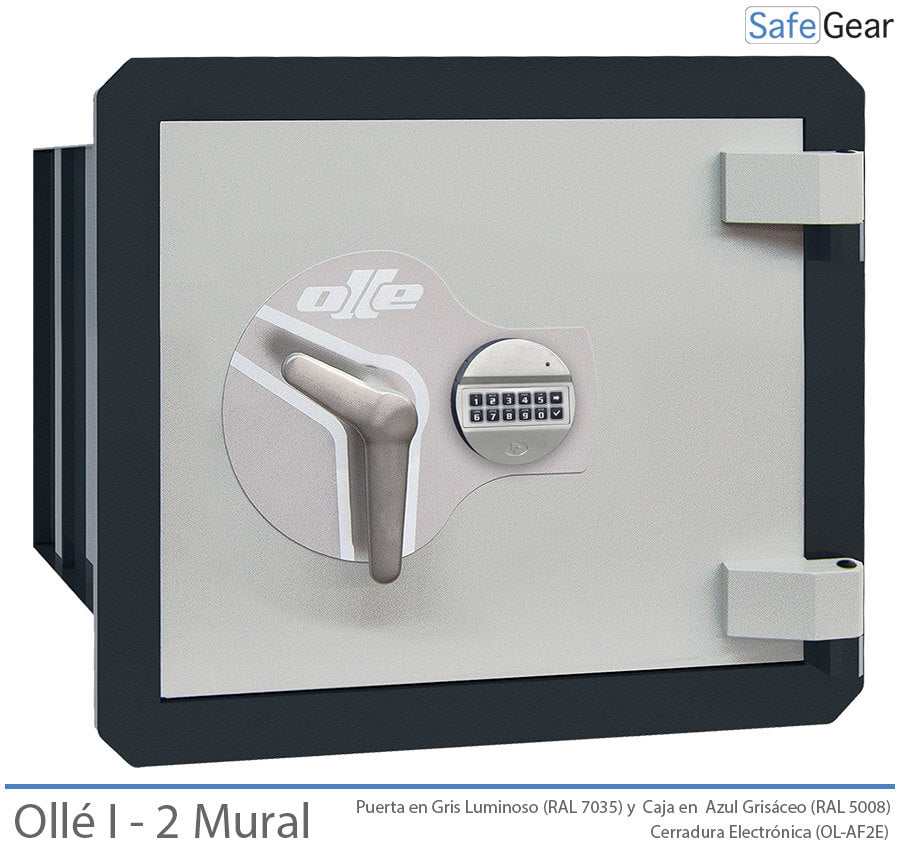 Caja Fuerte - Ollé I Mural - Certificación Grado I - 2 - Cierre Electrónico