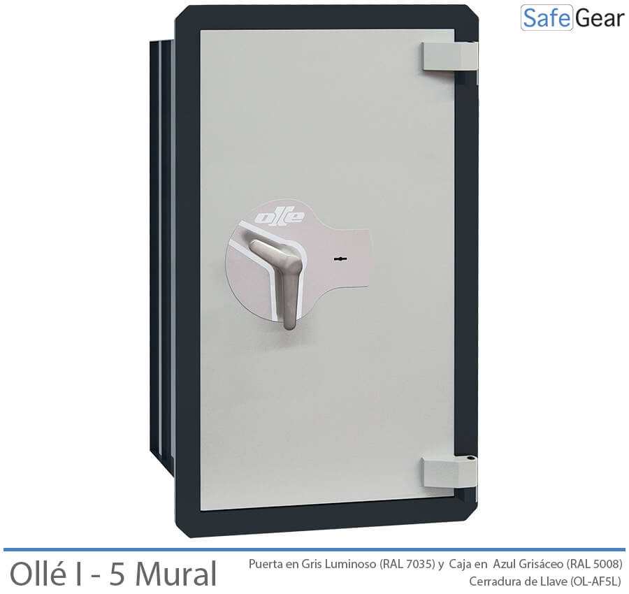 Caja Fuerte - Ollé I Mural - Certificación Grado I - 5 - Cerradura Llave