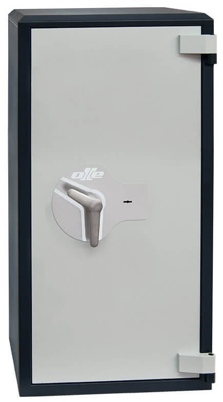 Ollé I-6 Grade 1 deposit safe with key lock, front view