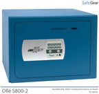 Caja Fuerte - Olle S802 - con Buzón - Cierre Electrónico
