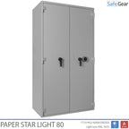 Paper Star Light 80 Dokumententresor – 55 Aktenordner – Einbruchschutz S2 / Feuerprüfung 30m