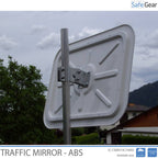 Traffic Mirror - Stainless Steel - Rectangular - 45x60 cm