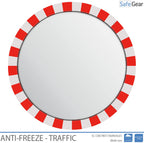 Espejo de Tráfico - Acero Inoxidable - Anti-Congelante - Circular - 60 cm
