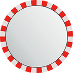 Traffic Mirror - Stainless Steel - Anti-Freeze - Round - 60 cm