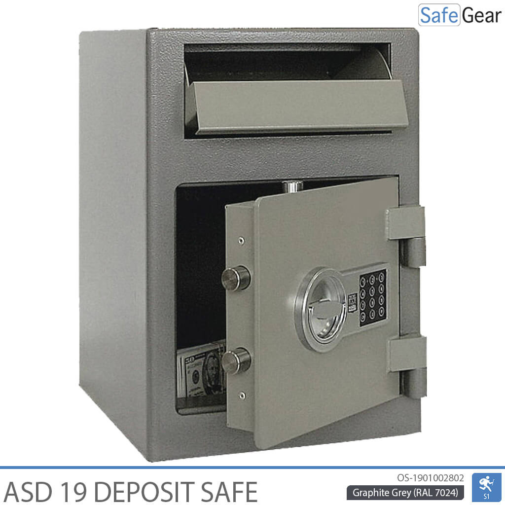 ASD 19 Caixa Forta De Depòsit (50 L) - Classe de prova contra el robatori S1