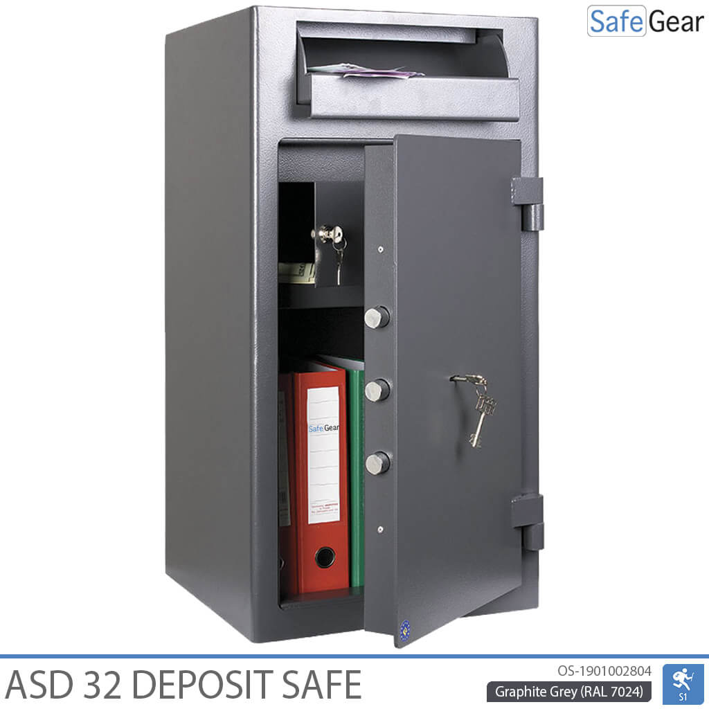 ASD 32 Caixa Forta De Depòsit (155 L) - Classe de prova contra el robatori S1