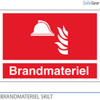 Equip contra incendis - senyal - 210 x 297mm - Vinil autoadhesiu