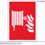 Senyal de mànega contra incendis - 297 x 210mm - Plàstic