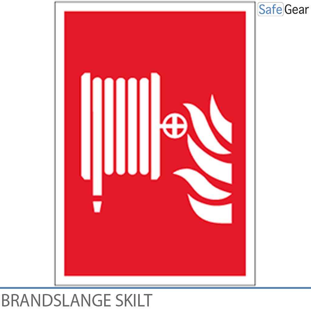 Senyal de mànega contra incendis - 297 x 210mm - Plàstic