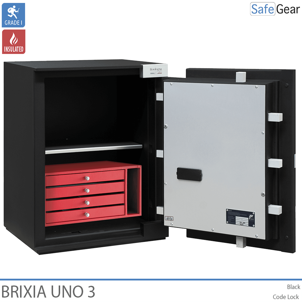 Brixia Uno 3 Caixa forta (66 L) - Prova de robatori Grau I - Pany Electrònic