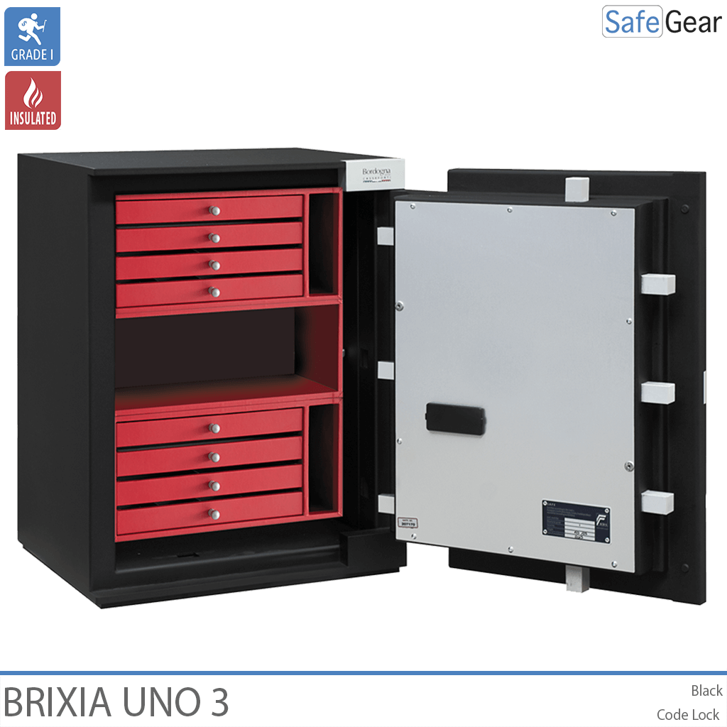 Brixia Uno 3 Caixa forta (66 L) - Prova de robatori Grau I - Pany Electrònic