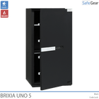 Brixia Uno 6 Pengeskab (179L) - Indbrudstest Grade I