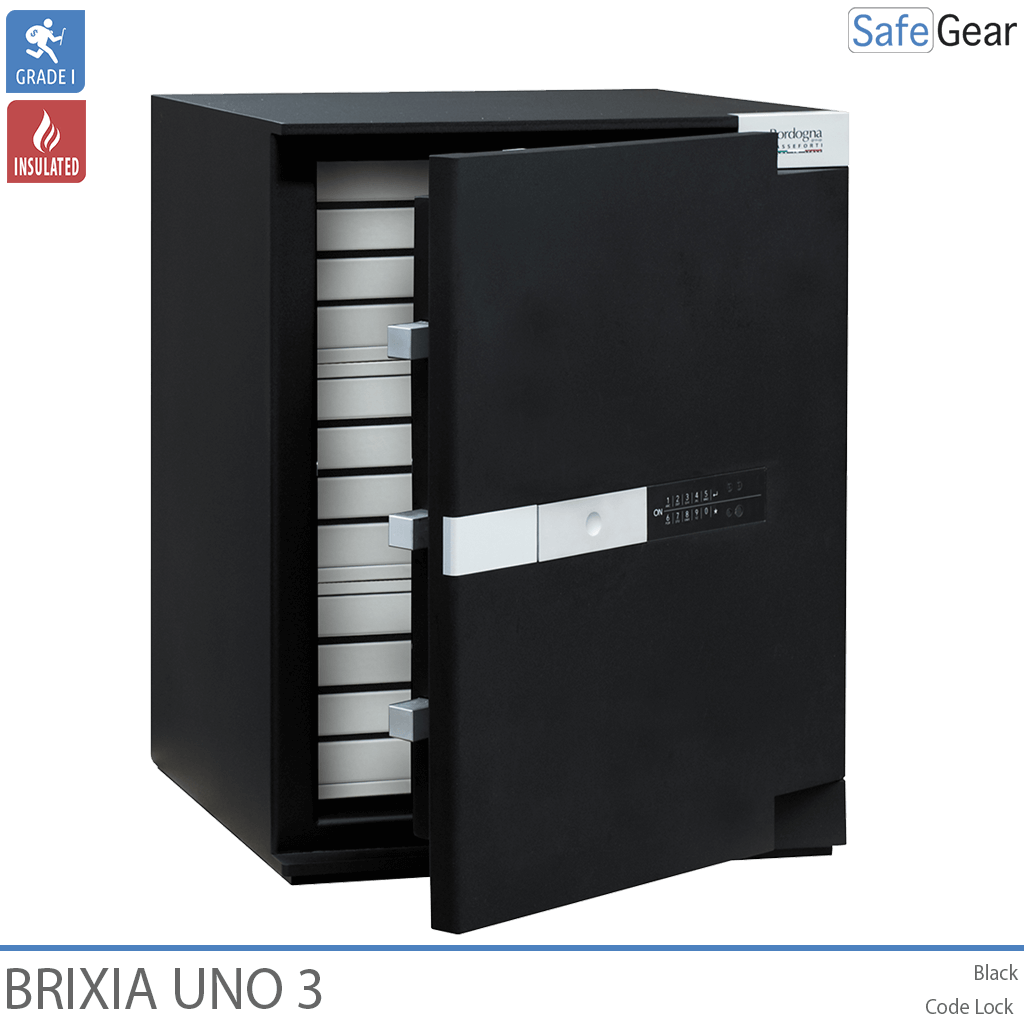 Brixia Uno 3 Caixa forta (66 L) - Prova de robatori Grau I - Pany Electrònic