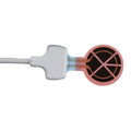 Sensor circular d'etiqueta flexible