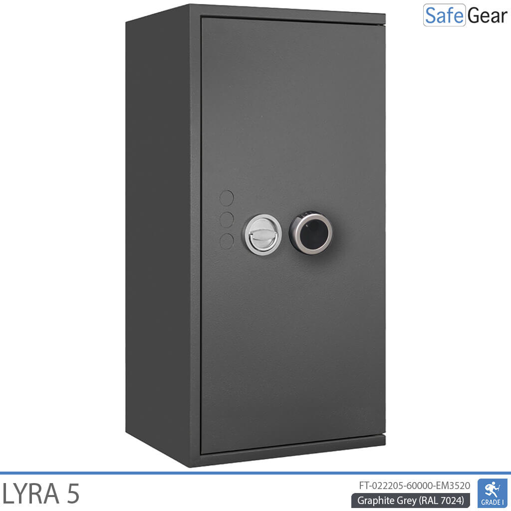 Lyra 5 - Caixa forta de seguretat (109 litres) - Grau 1 de prova d'atracament