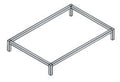 Leg stand for drawing cabinet A1