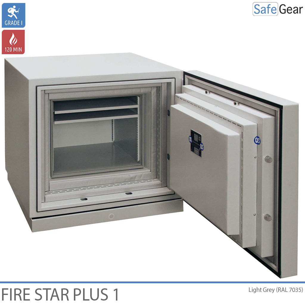 Fire Star Plus 1 Caixa Forta Per A Dades ignífuga (84 LTO) - Prova de robatori Grau I / Prova de foc 120 min
