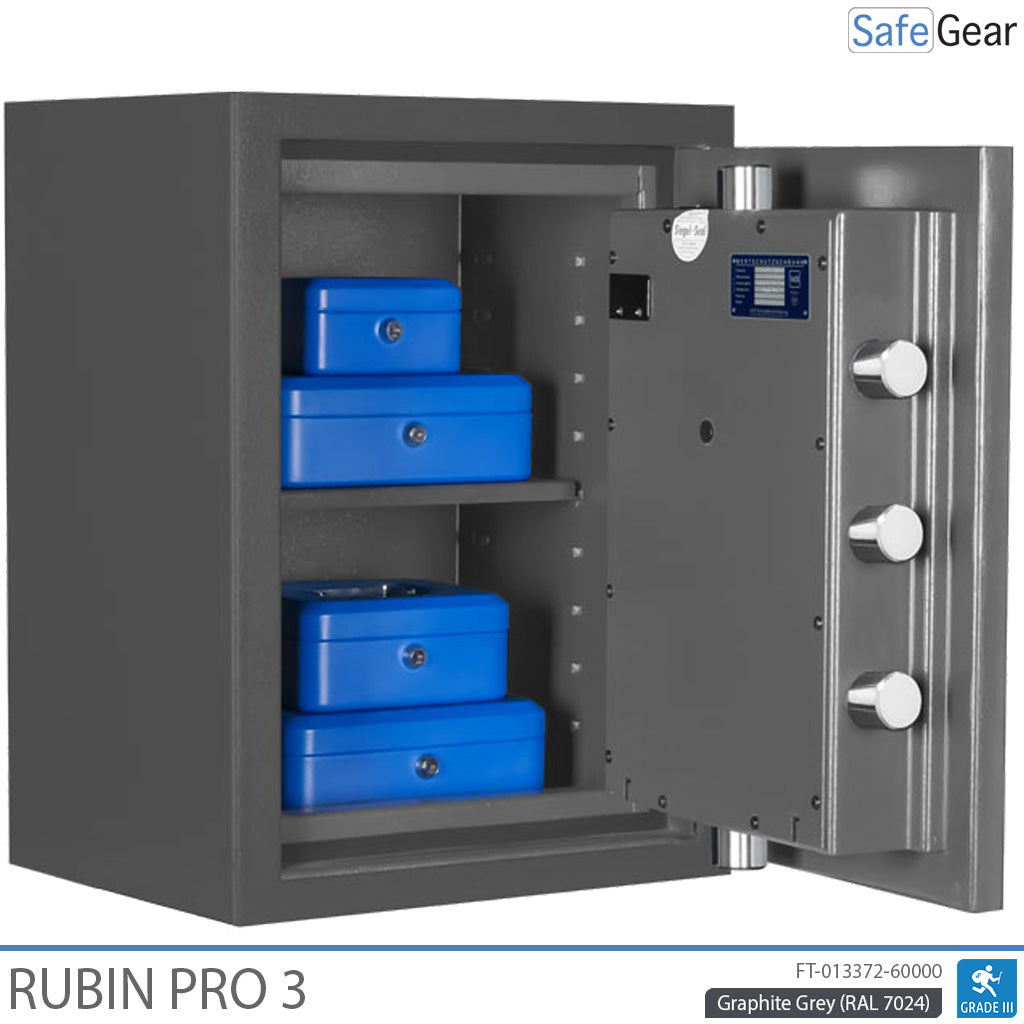 Caixa forta de seguretat Rubin Pro 3 (42 litres) - Prova d’efracció Grau 3