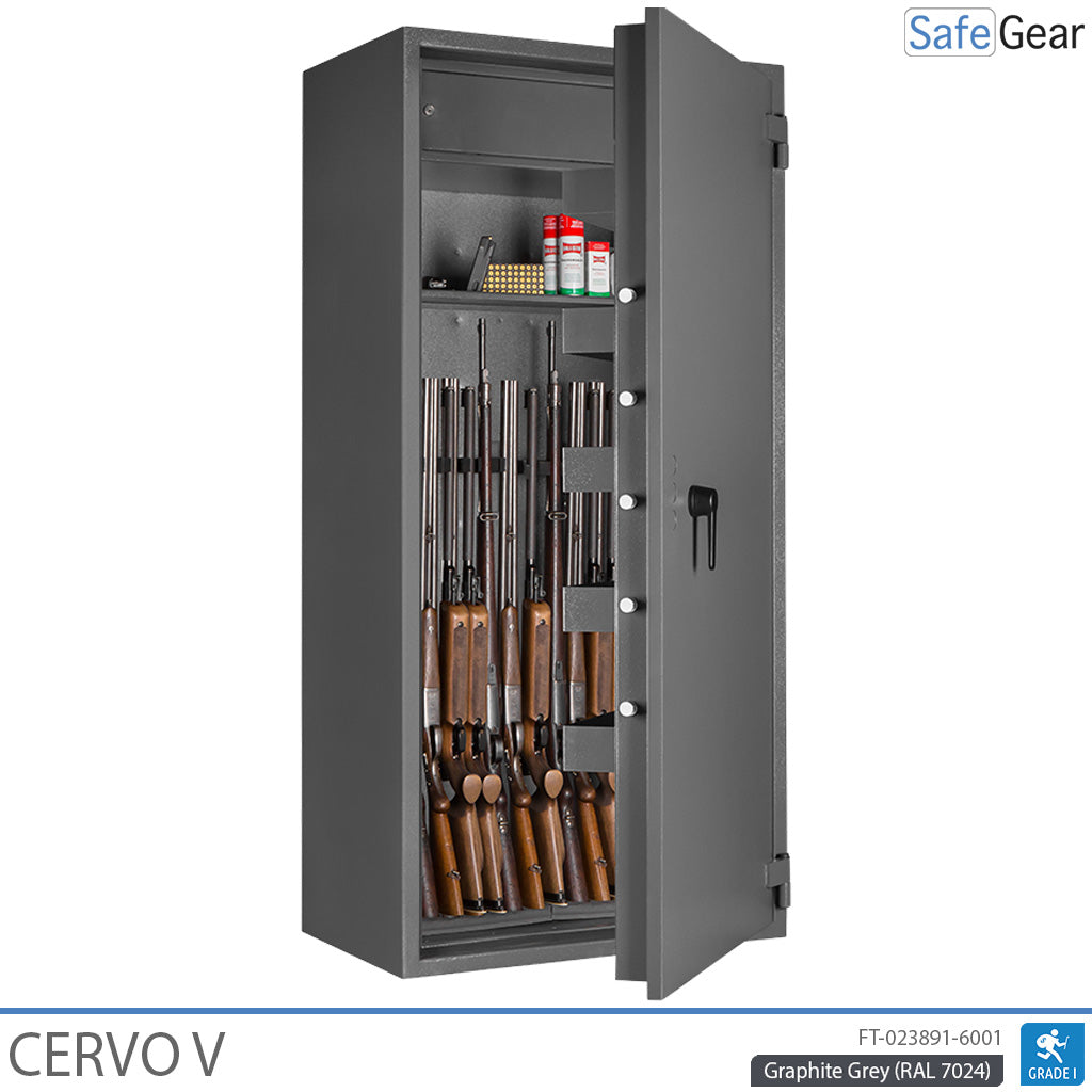 Cervo V - Armeria - (14 Rifles) - Prova contra el robatori Grau 1
