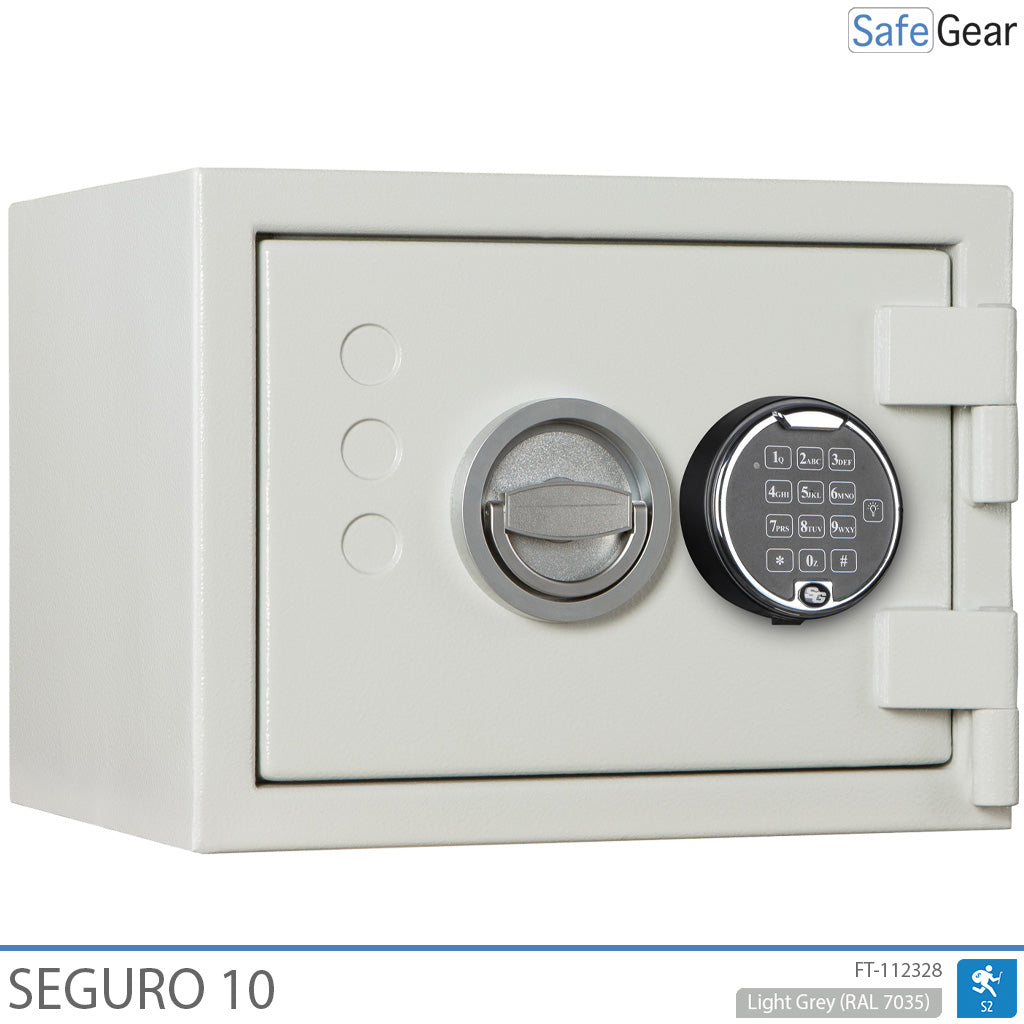 Seguro 10 - Caixa forta (11 Liters) - Grau de prova contra robatoris S2