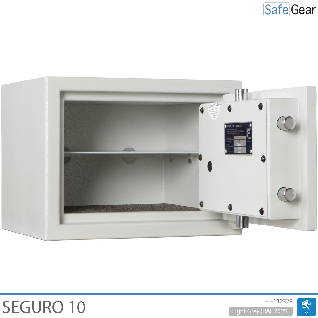 Seguro 10 - Caixa forta (11 Liters) - Grau de prova contra robatoris S2