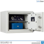 Seguro 10 - Caixa forta (11 Liters) - Grau de prova contra robatoris S2