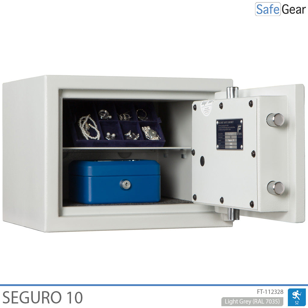 Seguro 10 - Caixa forta (11 Liters) - Grau de prova contra robatoris S2