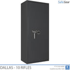 Dallas Gun Safe 10 Rifles - Grade 1 - Code Lock