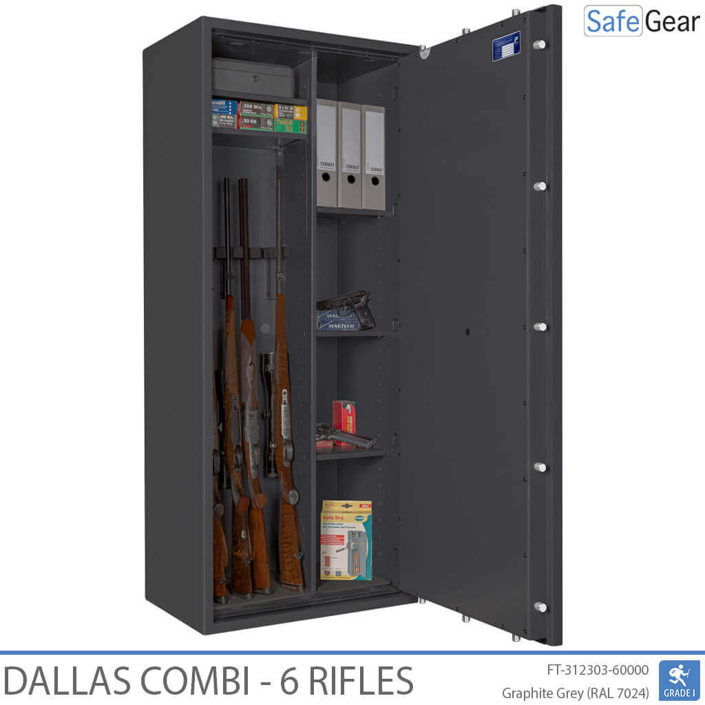 Dallas Combi - Armer Homologat (6 Rifles) - Prova contra el robatori Grau 1