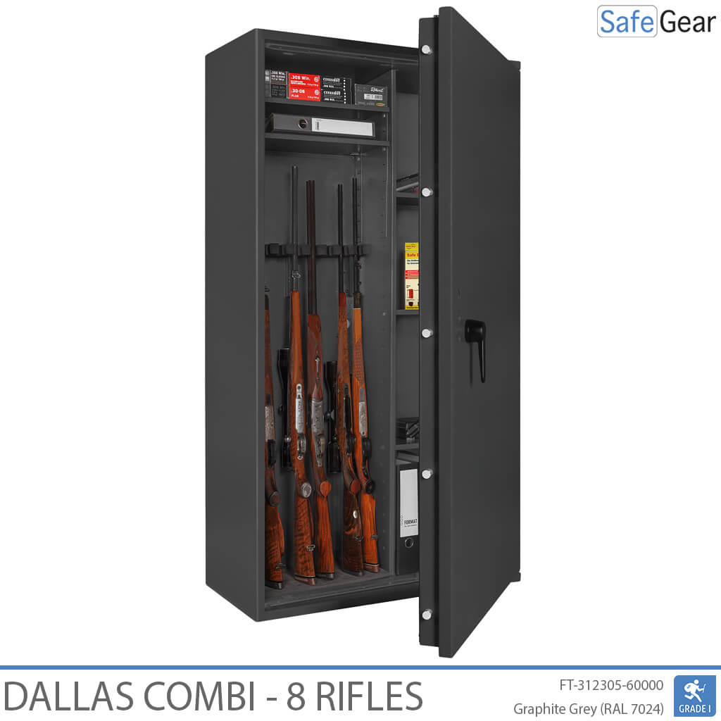 Dallas Combi - Armer Homologat (8 Rifles) - Prova contra el robatori Grau 1