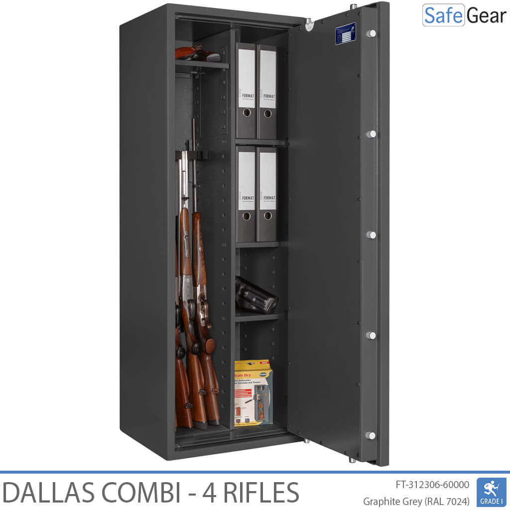 Dallas Combi - Armer Homologat (4 Rifles) - Prova contra el robatori Grau 1