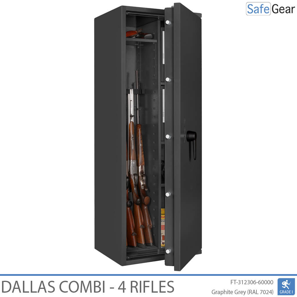 Dallas Combi - Armer Homologat (4 Rifles) - Prova contra el robatori Grau 1