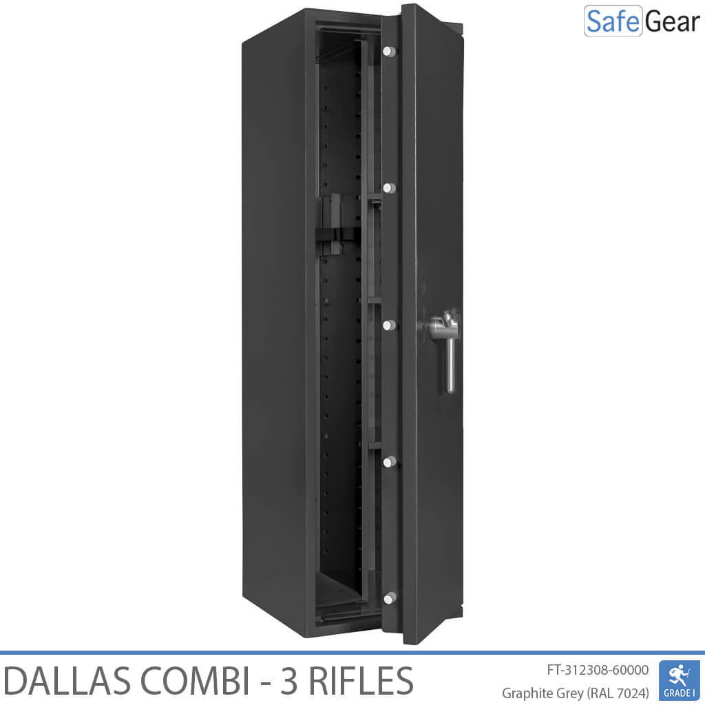 Dallas Combi - Armer Homologat (3 Rifles) - Prova contra el robatori Grau 1