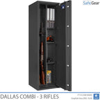 Dallas Combi - Armer Homologat (3 Rifles) - Prova contra el robatori Grau 1