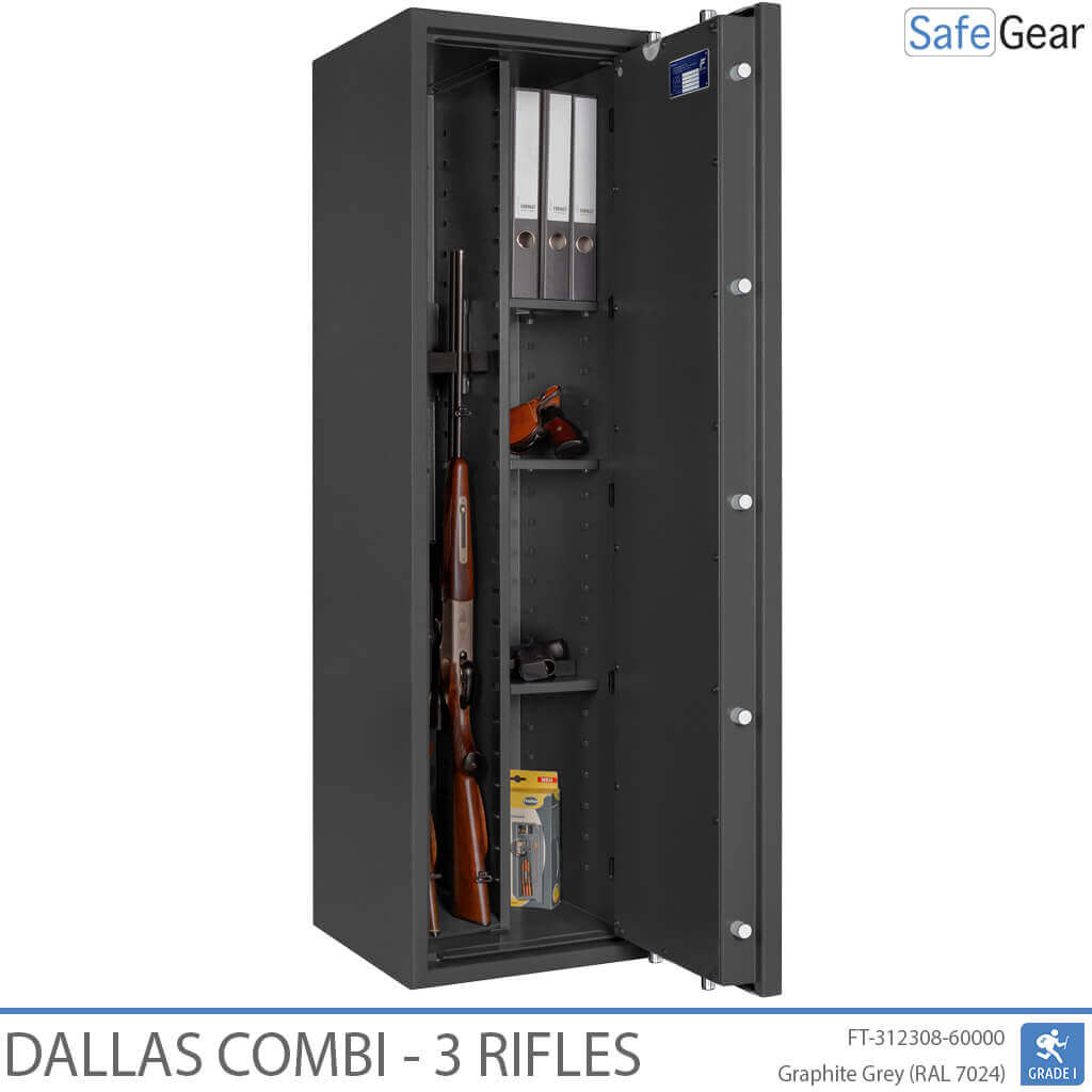Dallas Combi - Armer Homologat (3 Rifles) - Prova contra el robatori Grau 1