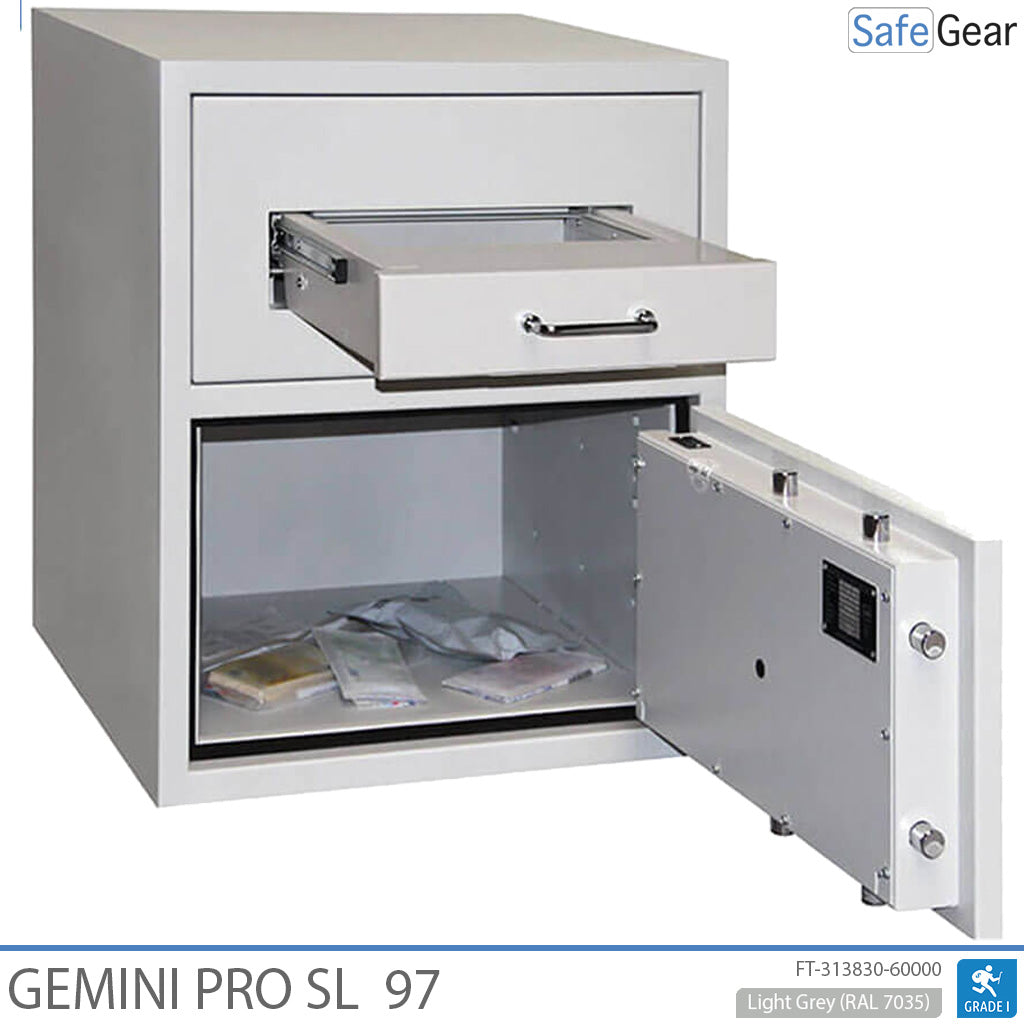 Caixa Forta De Depòsit Gemini Pro SL 97 (119 L) - Prova d’efracció D-I - Pany amb clau