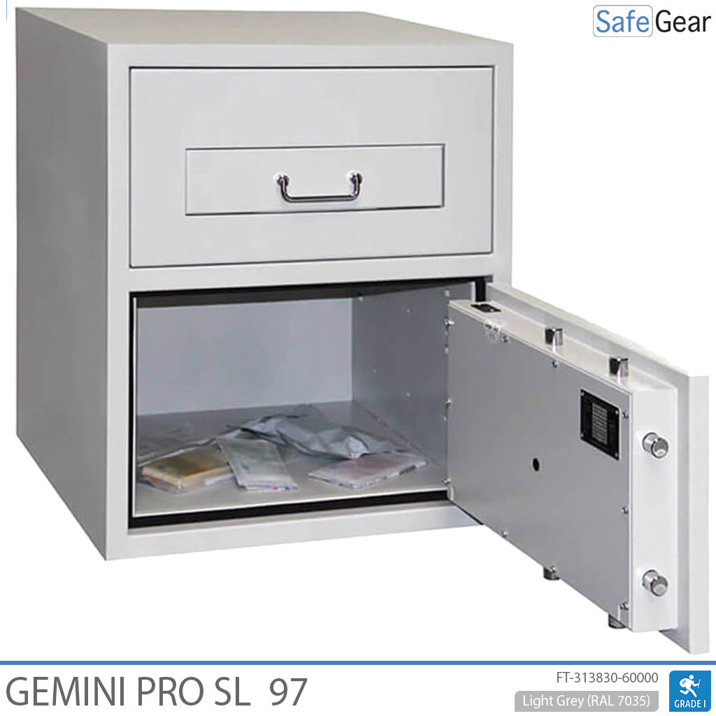 Caixa Forta De Depòsit Gemini Pro SL 97 (119 L) - Prova d’efracció D-I - Pany amb clau