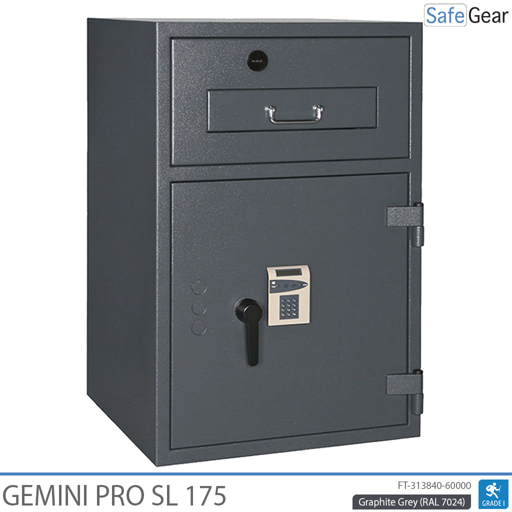 Gemini Pro SL 175 Deposittresor (205 L) – Einbruchprüfung D-I – Schlüsselschloss