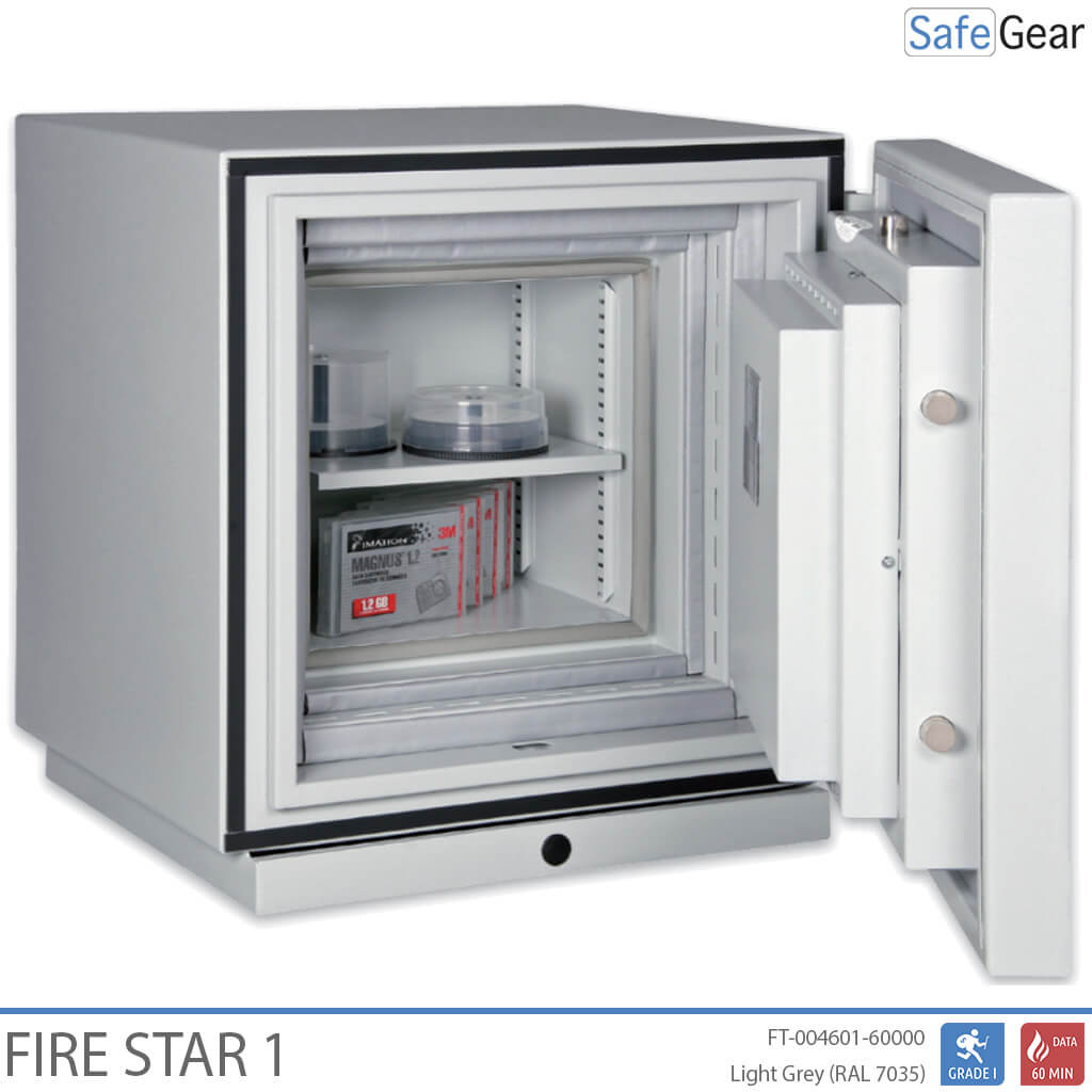 Fire Star 1 - Caja Fuerte - Grado 1 / Ignífuga 60 min - Cierre electrónico