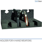Soporte para 4 armas de mano