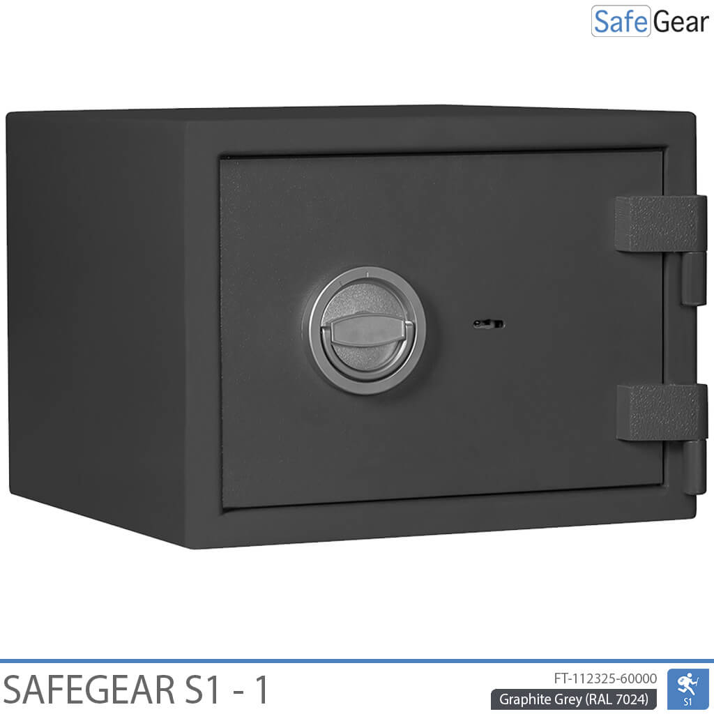 SafeGear SG 1 - Caixa forta de seguretat (34 Liters) - Grau de prova contra robatoris S1