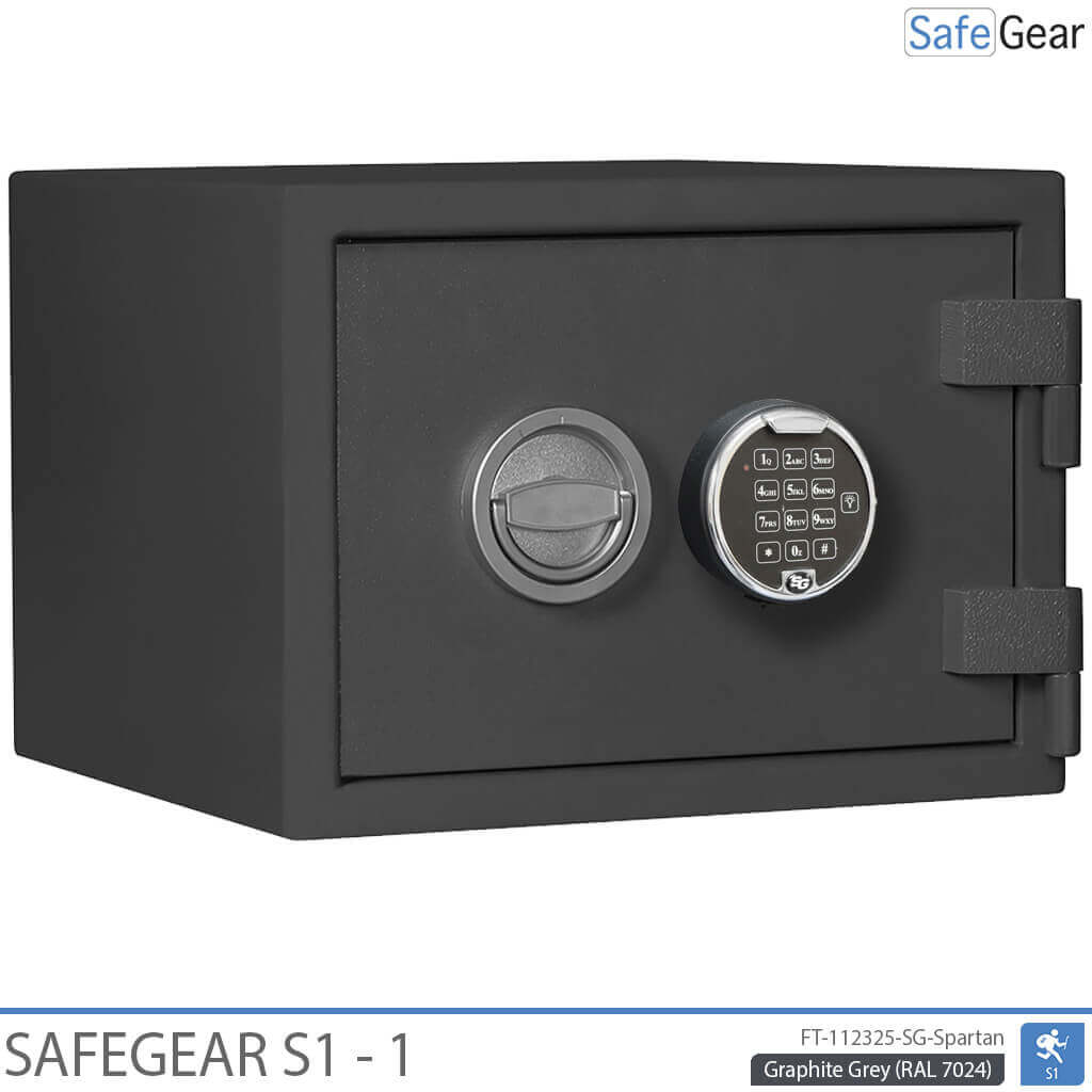 SafeGear SG 1 - Caixa forta de seguretat (34 Liters) - Grau de prova contra robatoris S1
