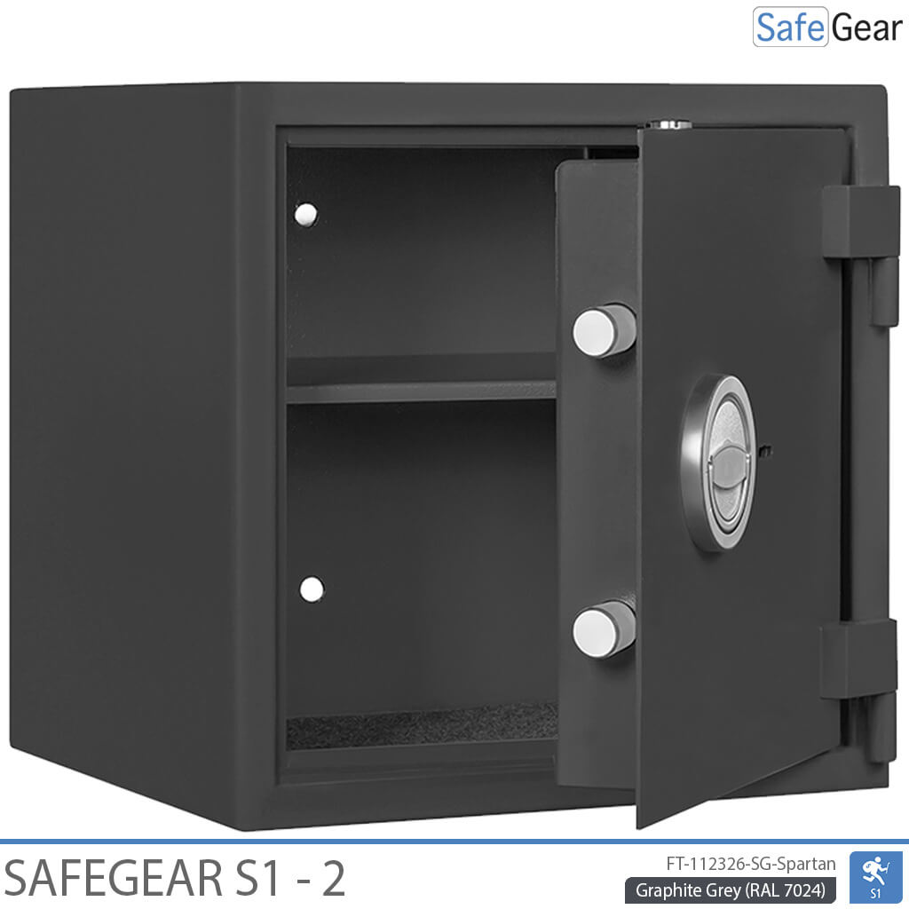 SafeGear SG 2 - Caixa forta de seguretat (46 Liters) - Grau de prova contra robatoris S1