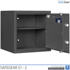 SafeGear SG 2 - Caixa forta de seguretat (46 Liters) - Grau de prova contra robatoris S1