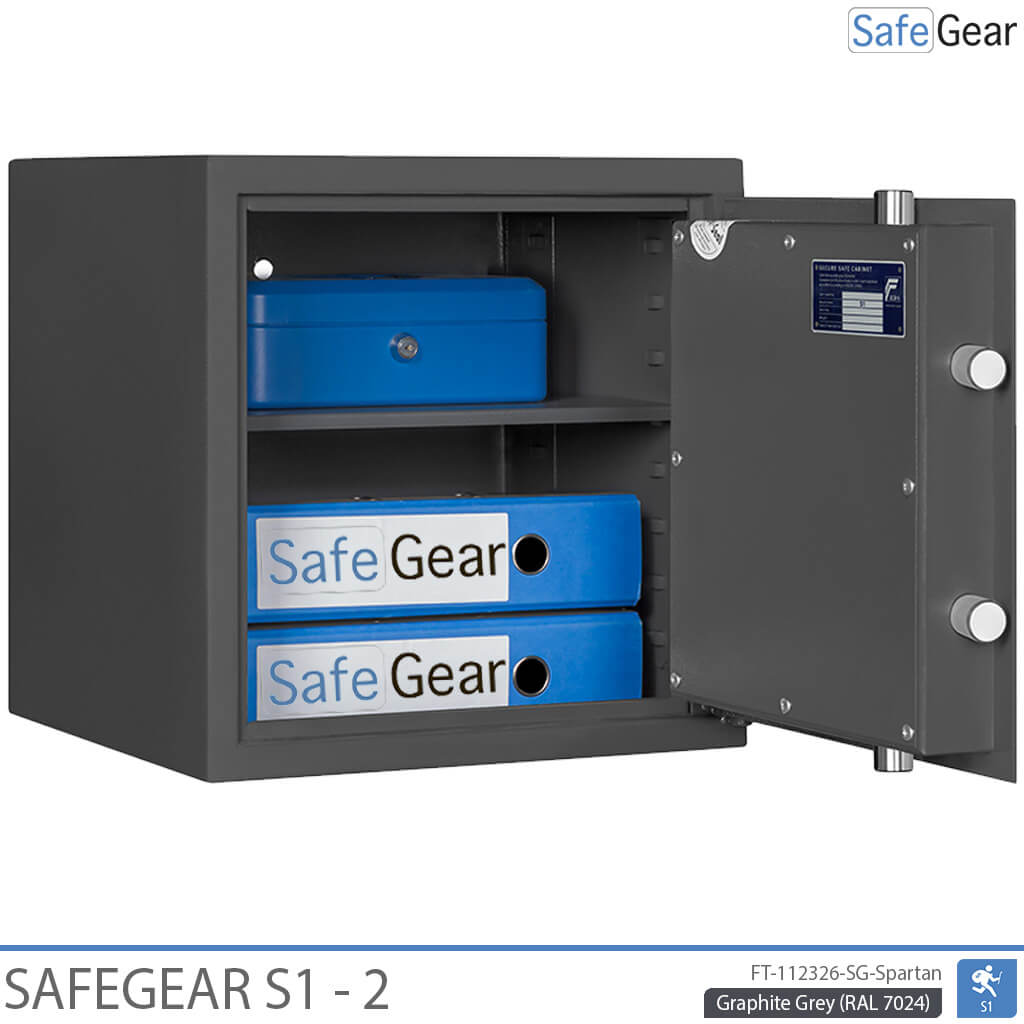 SafeGear SG 2 - Caixa forta de seguretat (46 Liters) - Grau de prova contra robatoris S1