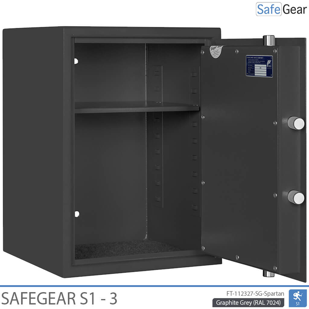 SafeGear SG 3 - Caixa forta de seguretat (63 Liters) - Grau de prova contra robatoris S1