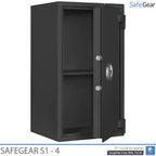 SafeGear SG 4 - Caixa forta de seguretat (85 Liters) - Grau de prova contra robatoris S1